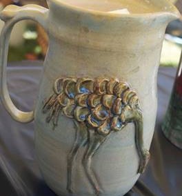 COP III | Handmade Crane Pottery by Susan Leise