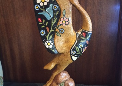 COP III | "Crane Spirit Rising" 12" Study Crane by Joy Kops