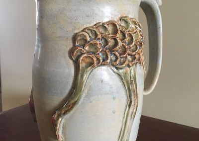 COP III | Handmade Crane Pottery by Susan Leise